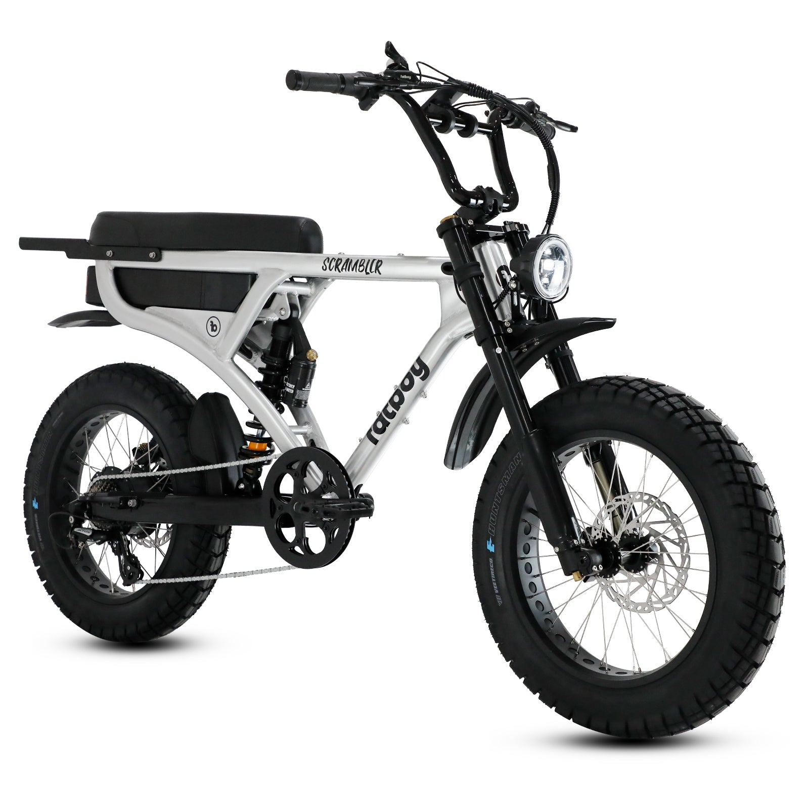 The Scrambler V3 Ultra eBike — Brushed Alloy