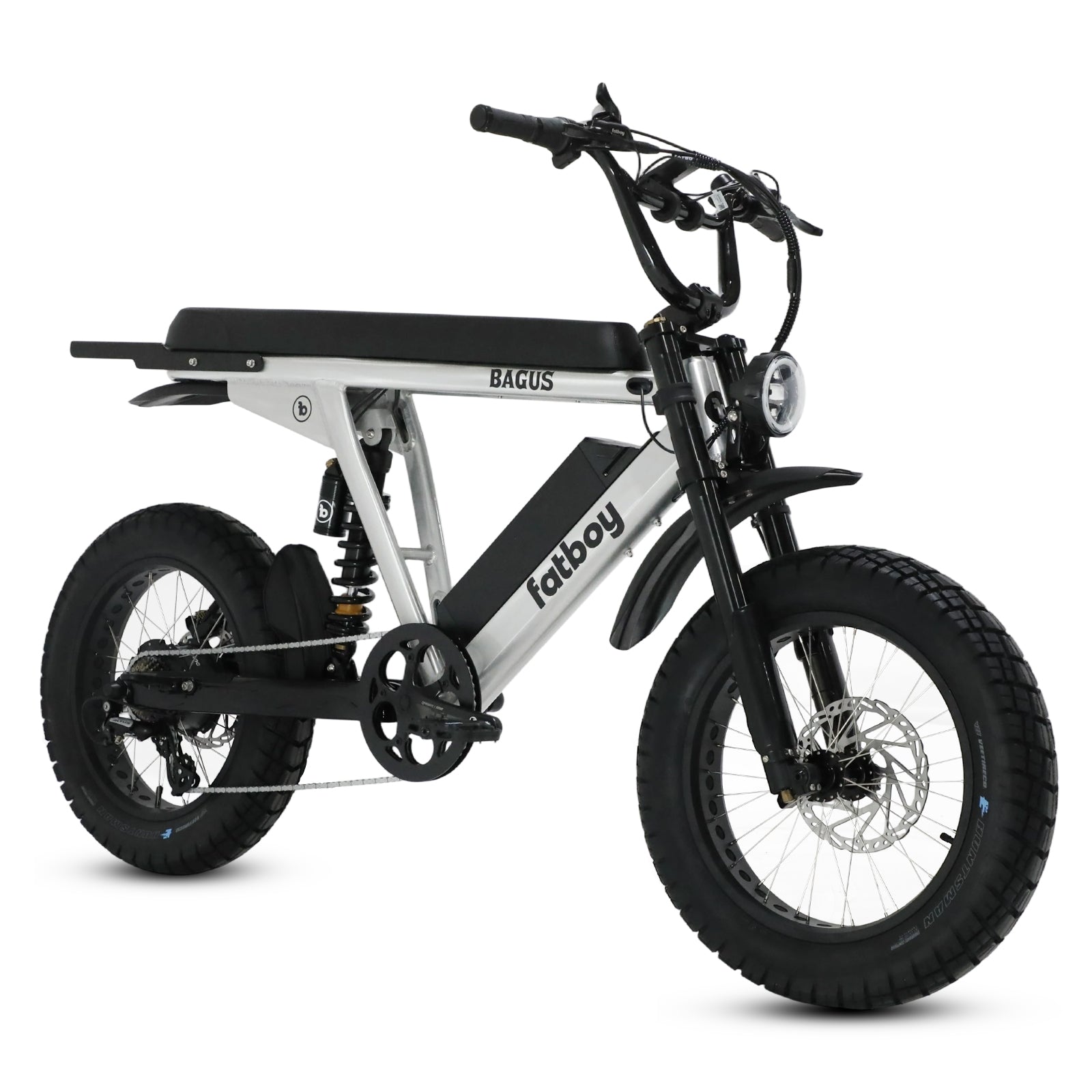 The Bagus V3 Ultra eBike — Brushed Alloy