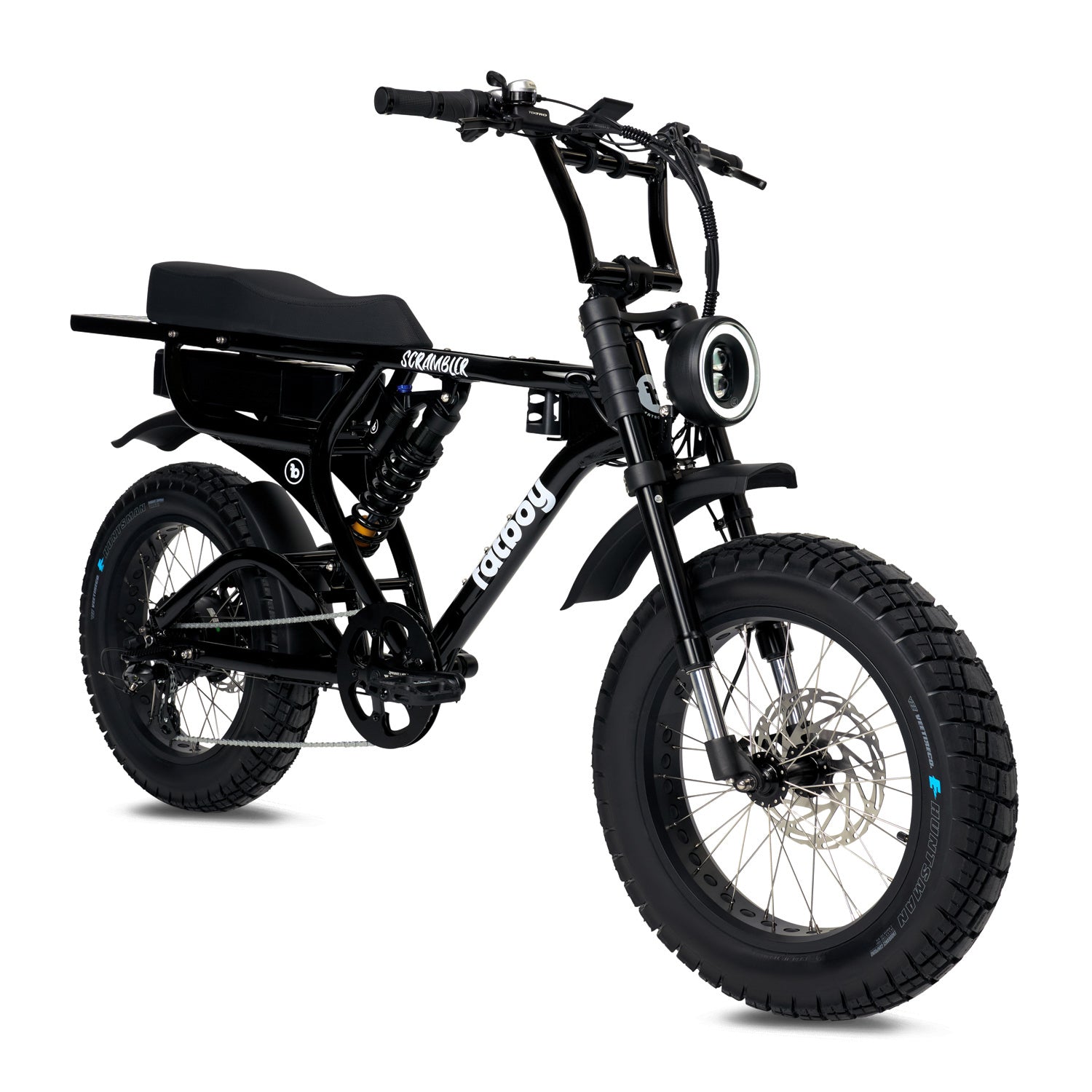 The Scrambler V2 eBike — Gloss Black
