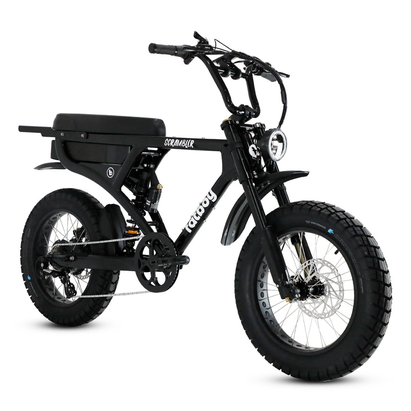The Scrambler V3 EN15194 Certified eBike — Gloss Black