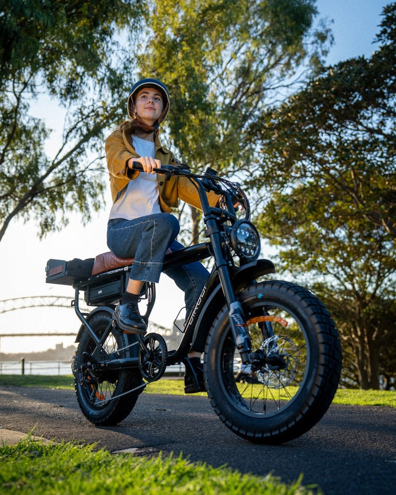 DiroDi Rover Standard Step Thru fat-tyre e-bike, view 1 of 6